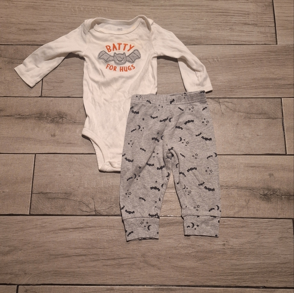 🍁 Carter's halloween bat set☃️